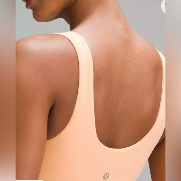 NEW Lululemon Align Dress Peach Bellini Built in Shorts Butterly Soft Size 0 - Picture 5 of 12